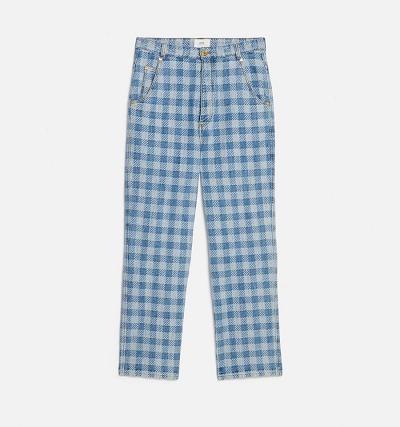 AMI PARIS Alex Fit Denim Blue | ami_CA178