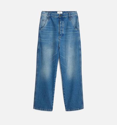 AMI PARIS Alex Fit Denim Blue | ami_CA399