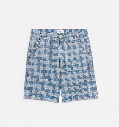 AMI PARIS Alex Fit Shorts Blue | ami_CA190