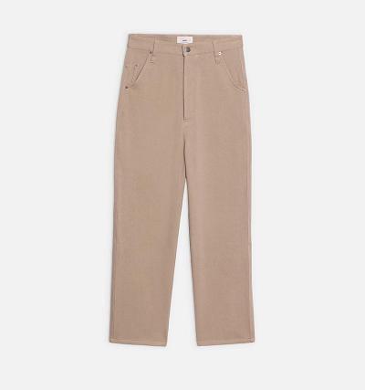 AMI PARIS Alex Fit Shorts Khaki | ami_CA111