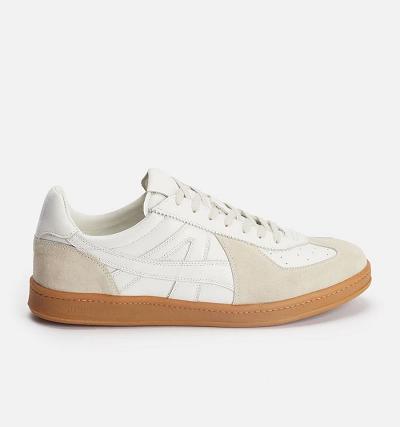 AMI PARIS Ami Tennis Sneakers Beige | ami_CA593