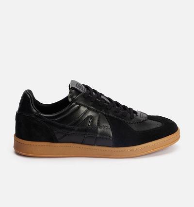 AMI PARIS Ami Tennis Sneakers Black | ami_CA358