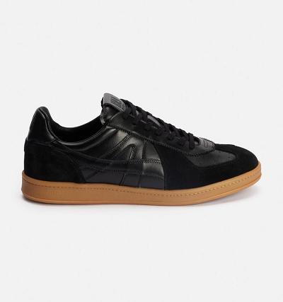 AMI PARIS Ami Tennis Sneakers Black | ami_CA588