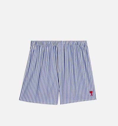 AMI PARIS Ami de Coeur Boxer Underwear Navy | ami_CA406