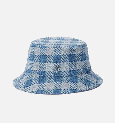 AMI PARIS Ami de Coeur Bucket Hat Blue | ami_CA408