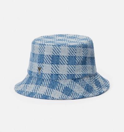 AMI PARIS Ami de Coeur Denim Blue | ami_CA210