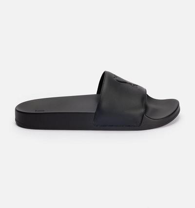AMI PARIS Ami de Coeur Slides Black | ami_CA535