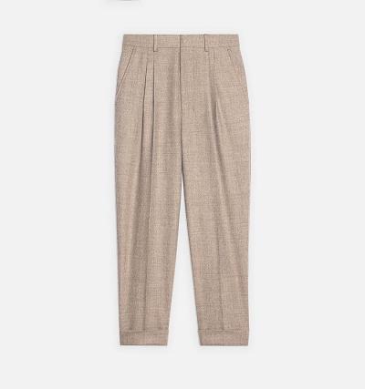 AMI PARIS Carrot Fit Suits Khaki | ami_CA303