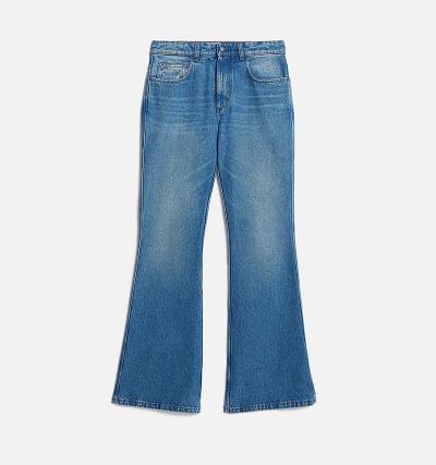 AMI PARIS Flare Fit Jeans Blue | ami_CA120