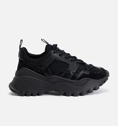 AMI PARIS Lucky 9 Sneakers Black | ami_CA598