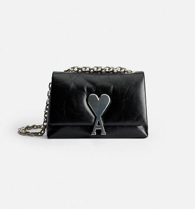 AMI PARIS Mini Voulez-Vous Bags Black | ami_CA563