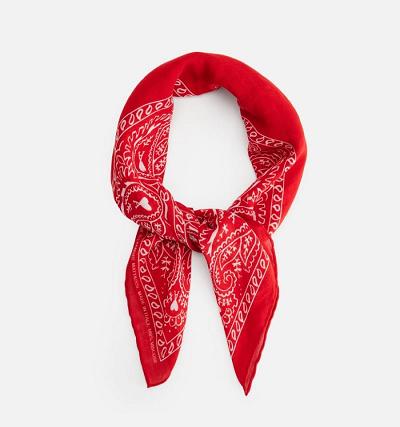 AMI PARIS Scarves Red | ami_CA480