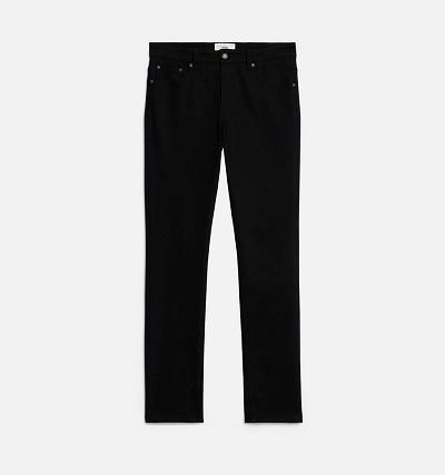 AMI PARIS Slim Fit Jeans Black | ami_CA571
