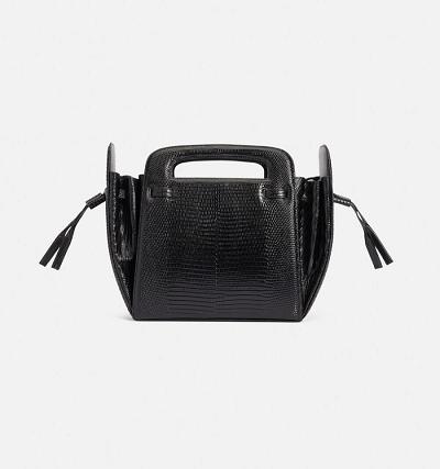 AMI PARIS Small Accordéon Bags Black | ami_CA560