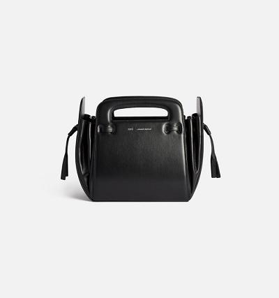 AMI PARIS Small Accordéon Bags Black | ami_CA608