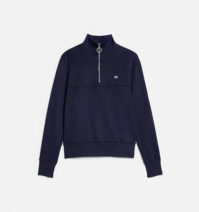 AMI PARIS Sweatshirt Fly Sweatshirts Navy | ami_CA258