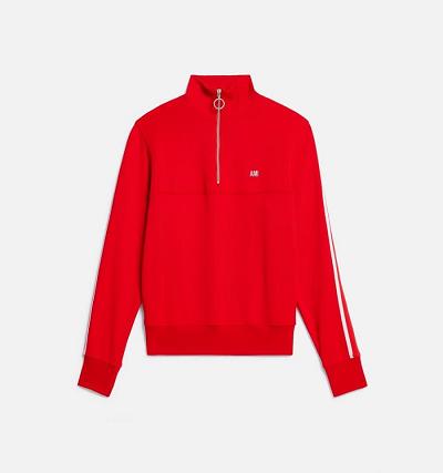 AMI PARIS Sweatshirt Fly Sweatshirts Red | ami_CA108