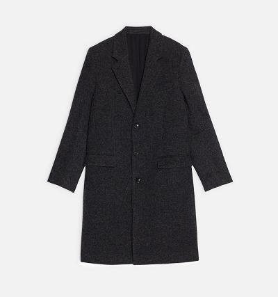 AMI PARIS Three Buttons Coats Dark Grey | ami_CA491