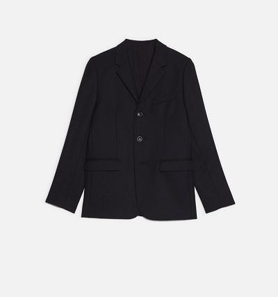 AMI PARIS Three Buttons Jackets Black | ami_CA146