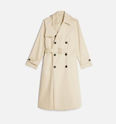 AMI PARIS Trench Jackets Khaki | ami_CA144